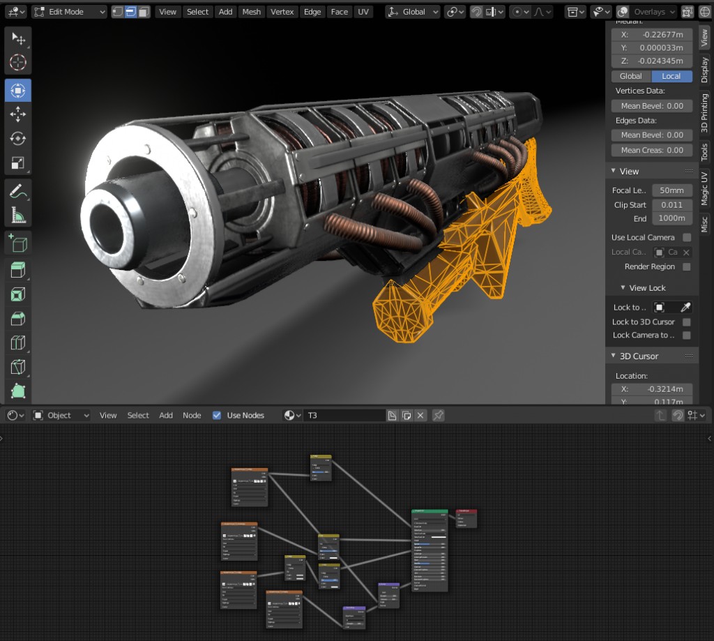 Railgun Prototype in 2.8 Eevee preview image 1